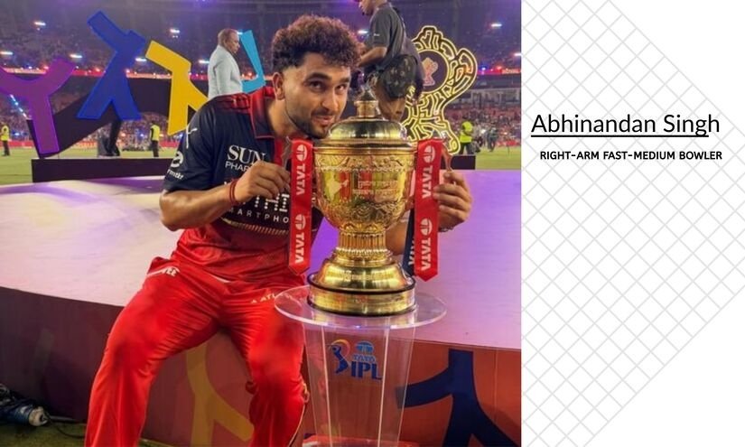 Abhinandan Singh celebrating ecb win 2026
