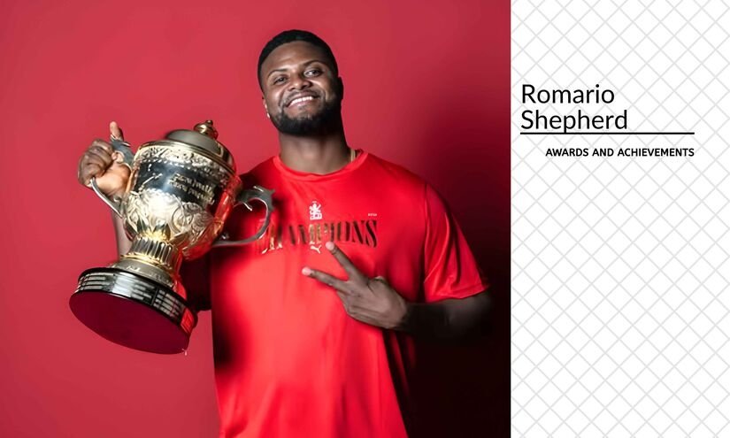 Romario Shepherd career and trophy win celebration